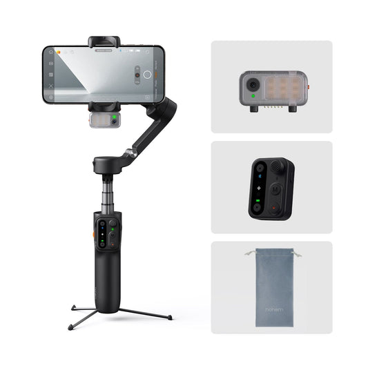 Hohem iSteady V3 AI Stabilisateur Smartphone avec Suivi IA